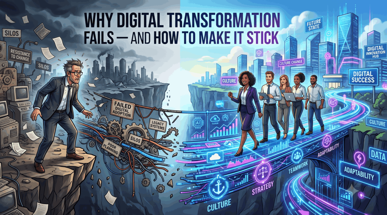 Why Digital Transformation Fails